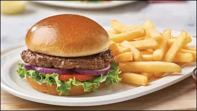 Comment mangerais-tu ce hamburger ?