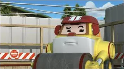 Comment s�appelle cette voiture rouleau compresseur dans Robcoar Poli ?