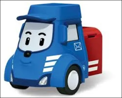 Comment s�appelle cette voiture qui distribue le courrier dans Robocar Poli ?