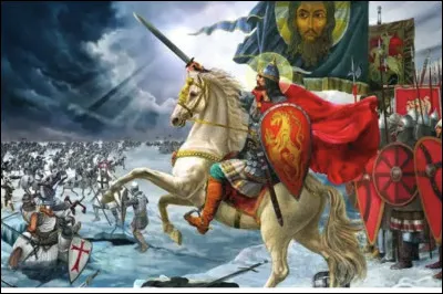 Quel est le nom de ce strat&egrave;ge en N, h&eacute;ros national russe, c&eacute;l&egrave;bre pour ses victoires militaires, un saint de l'&Eacute;glise orthodoxe ?