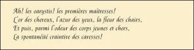 Quel po&egrave;te a &eacute;crit ces vers, extraits du recueil Po&egrave;mes saturniens ?