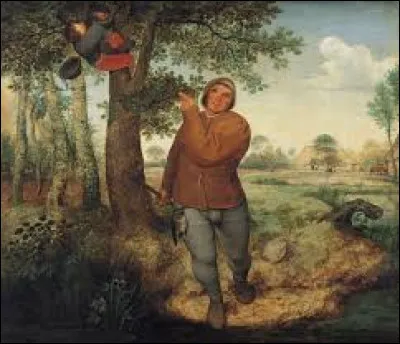 Lequel de ces trois artistes de la Renaissance flamande a r&eacute;alis&eacute;, en 1568, cette huile sur panneau de bois intitul&eacute;e ''Le Paysan et le Voleur de nid'' ?