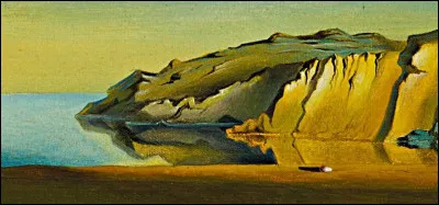 L'arri&egrave;re plan repr&eacute;sente une c&ocirc;te maritime. Est-elle tir&eacute;e de son imaginaire ?