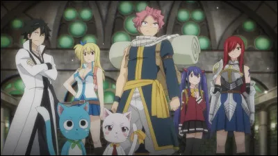 Apr&egrave;s leur disparition de 7 ans, en quelle ann&eacute;e les membres principaux de Fairy Tail reviennent-ils ?
