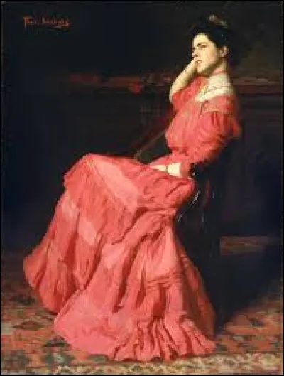 Quel naturaliste am&eacute;ricain a r&eacute;alis&eacute; le portrait de cette femme assise intitul&eacute; ''Une rose'', en 1907 ?