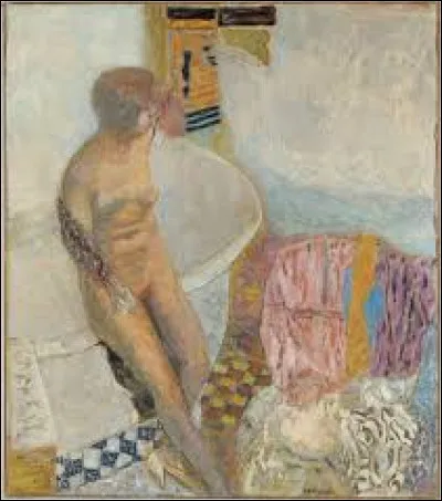 En 1931, quel nabi a r&eacute;alis&eacute; cette toile nomm&eacute;e ''Nu &agrave; la baignoire'' ?