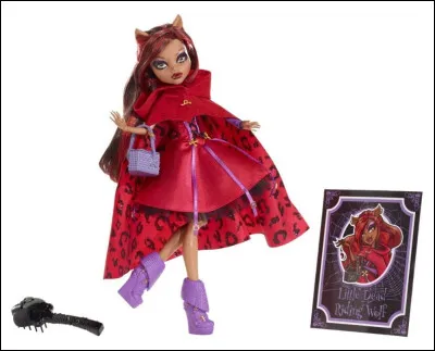 Une gamme de poup&eacute;es Monster High porte des tenues inspir&eacute;es de contes. Quel est celui qui inspire la tenue de Draculaura ?