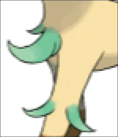 8. Pok&eacute;mon verdoyant de type plante apparut dans la quatri&egrave;me g&eacute;n&eacute;ration.