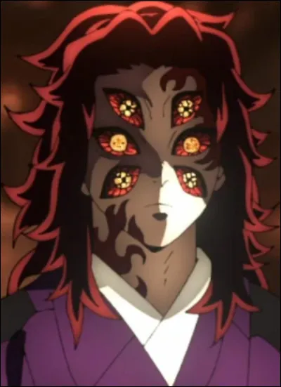 &Agrave; pr&eacute;sent, je vais te poser quelques questions sur la premi&egrave;re Lune sup&eacute;rieure, le deuxi&egrave;me d&eacute;mon le plus puissant apr&egrave;s Muzan. Quel est son nom ?