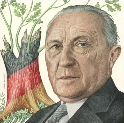 Quel &eacute;tait le pr&eacute;nom du chancelier allemand Adenauer ?
