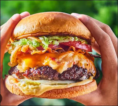 Le burger le plus vendu est le cheeseburger.