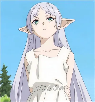 Pourquoi Frieren a-t-elle les cheveux blancs ?