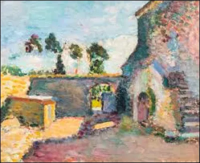 En 1898, quel fauviste a r&eacute;alis&eacute; cette toile intitul&eacute;e ''Corse, le vieux moulin'' ?