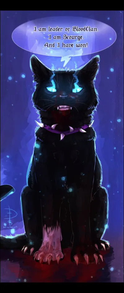 Finalement, beaucoup plus tard il fit partie d'une horde de chats errants sous le grade de :