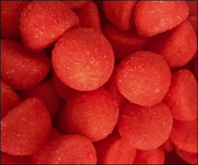 Les fraises Tagada ont un go&ucirc;t de fraise.