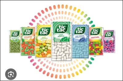 Les Tic-Tac se sont appel&eacute;s comme &ccedil;a en raison de la bo&icirc;te qui fait "tic-tac" quand elle s'ouvre.
