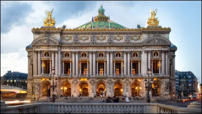 Quel est le nom de ce temple historique du ballet et de l'op&eacute;ra de Paris ?