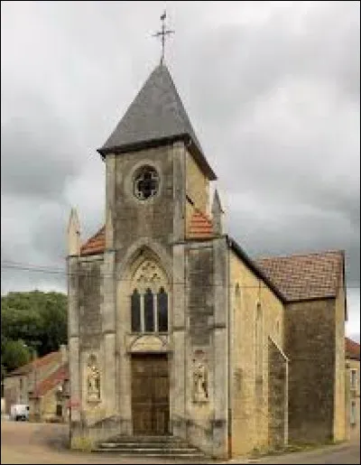 Voici l'&eacute;glise Saint-Loup, &agrave; Malaincourt-sur-Meuse. Petit village de 47 habitants, dans l'arrondissement de Chaumont, il se situe dans le d&eacute;partement ...