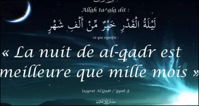 Combien de nuits importantes cherche-t-on &agrave; la fin du ramadan ?