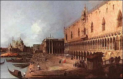 Qui a peint, en 1725, "Le Palais des doges" ?