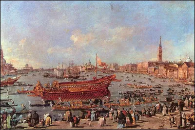 Qui a peint, en 1770, "Le D&eacute;part du Bucentaure vers le Lido de Venise" ?