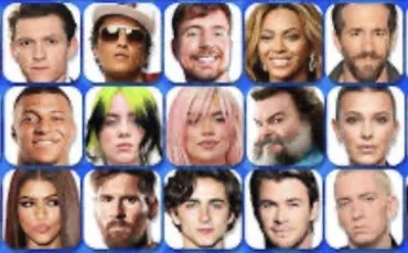 Quiz C�l�brit�s, people