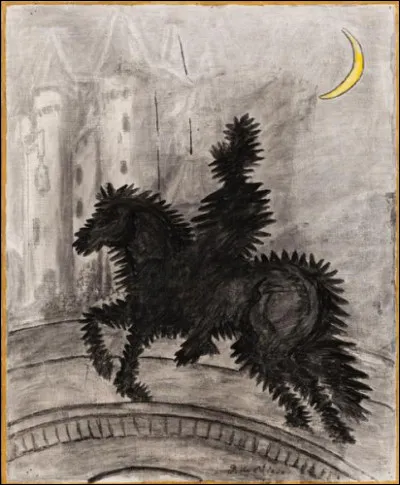 ''Le Retour au ch&acirc;teau'' est l'�uvre d'un surr&eacute;aliste. Lequel ?