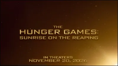 Pourquoi veux-tu gagner les Hunger Games ?