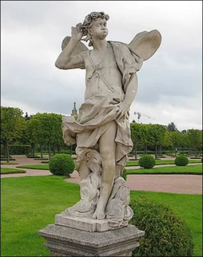 Chez les Grecs, comment s'appelle le dieu du vent d'ouest apportant la belle saison ?