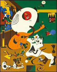 En 1928, quel surr&eacute;aliste a r&eacute;alis&eacute; cette toile intitul&eacute;e ''Int&eacute;rieur hollandais !'' ?