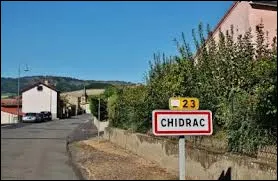 Ancienne commune de l'ancienne r&eacute;gion Auvergne, Chidrac se situe dans le d&eacute;partement ...
