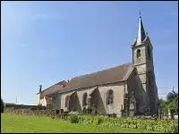 Voici l'&eacute;glise Saint-Gilbert, &agrave; La Quarte. Petit village Haut-Sa&ocirc;nois de 61 habitants, il se situe dans l'ancienne r&eacute;gion ...