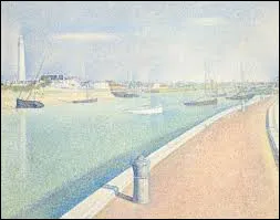 Parmi ces trois pointillistes, lequel a r&eacute;alis&eacute;, en 1890, ce paysage intitul&eacute; ''Le Chenal de Gravelines, Petit Fort Philippe'' ?
