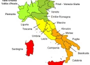 Quiz Autour de l'Italie : 5, ses r�gions