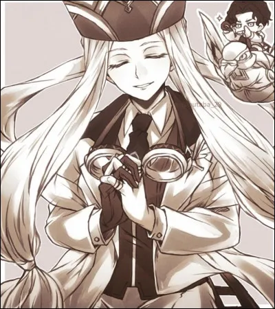 Elle est la neuvi&egrave;me soeur Valkyrie, elle est celle qui garde la magie. Elle combat avec Nikola Tesla contre Belz&eacute;buth.