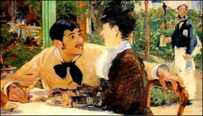 De quel artiste-peintre, mais aussi graveur, est ce tableau ''Chez le p&egrave;re Lathuille'' ?