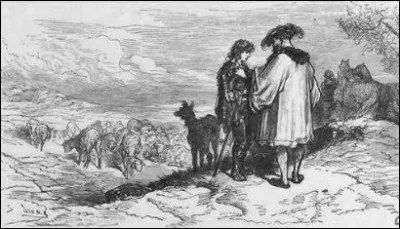 Dans "Le Berger et le Roi", par quoi est contraint ce dernier ?