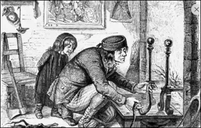 Esope conte qu'un "Manant, Charitable autant que peu sage,Un jour d'hiver se promenantA l'entour de son h&eacute;ritage, Aper&ccedil;ut un Serpent sur la neige &eacute;tendu,Transi, gel&eacute;, perclus, immobile rendu, N'ayant pas &agrave; vivre un quart d'heure."Que fait d'abord le manant ?