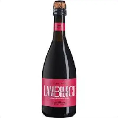 Dans quelle r&eacute;gion italienne le lambrusco est-il produit ?