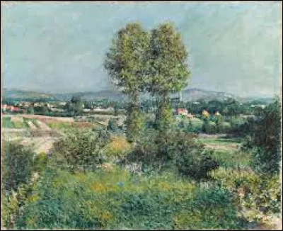 &Agrave; quel impressionniste doit-on, en 1889, cette toile intitul&eacute;e ''Paysage &agrave; Argenteuil'' ?