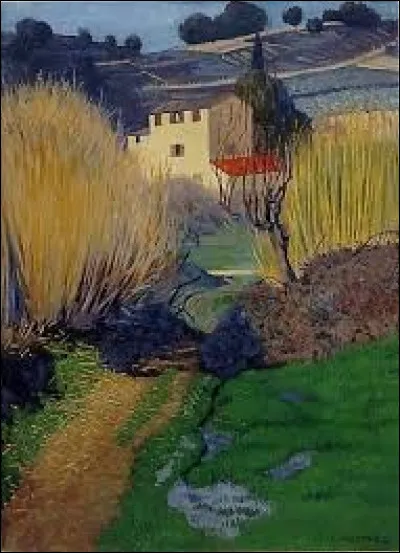 Lequel de ces trois nabis a r&eacute;alis&eacute;, en 1919, cette toile nomm&eacute;e ''Paysage &agrave; Cagnes'' ?