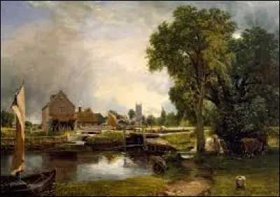 Parmi ces trois romantiques anglais, lequel a r&eacute;alis&eacute;, en 1820, cette toile nomm&eacute;e ''Le Moulin de Delham'' ?