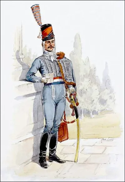 Quel animal est li&eacute; au hussard ?