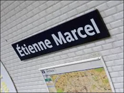 ''&Eacute;tienne Marcel'' est une station de m&eacute;tro de quelle grande ville ?