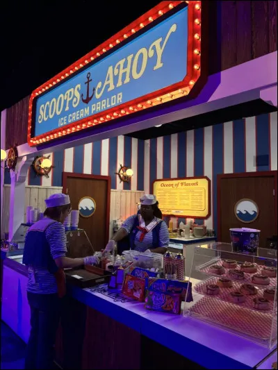 Je travaille chez Scoops Ahoy