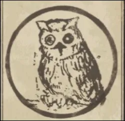 &Agrave; qui appartient le symbole de chouette entour&eacute;e d’un code la plupart du temps ?