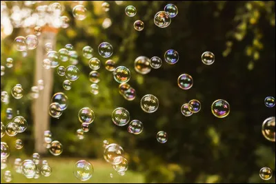 Est-ce qu'il y a des bulles ?