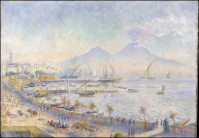 Quel peintre impressionniste a repr&eacute;sent&eacute; "La baie de Naples" ?