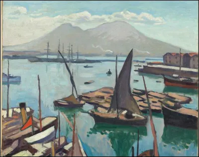 Quel peintre fauviste a repr&eacute;sent&eacute; "Le port de Naples" ?