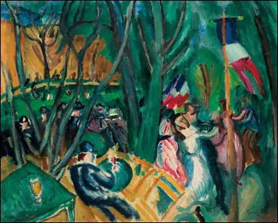 Quel peintre fran&ccedil;ais est l'auteur de ce tableau intitul&eacute; ''Le Bal populaire'' ?